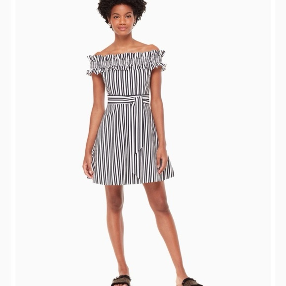 Kate spade candy stripe dress